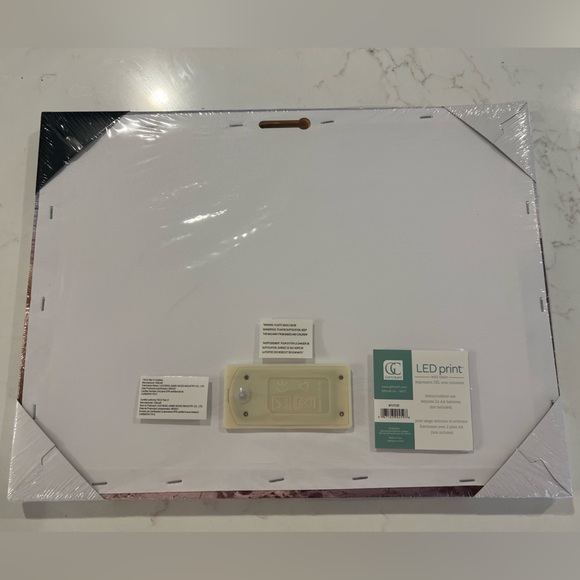 NWT LED light up Beach Wall Canvas Indoor/Outdoor Use - Picture 3 of 8